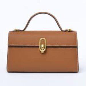 HCC X DUYP - Dressupyourpurse "Madison" Bag - Camel Brown